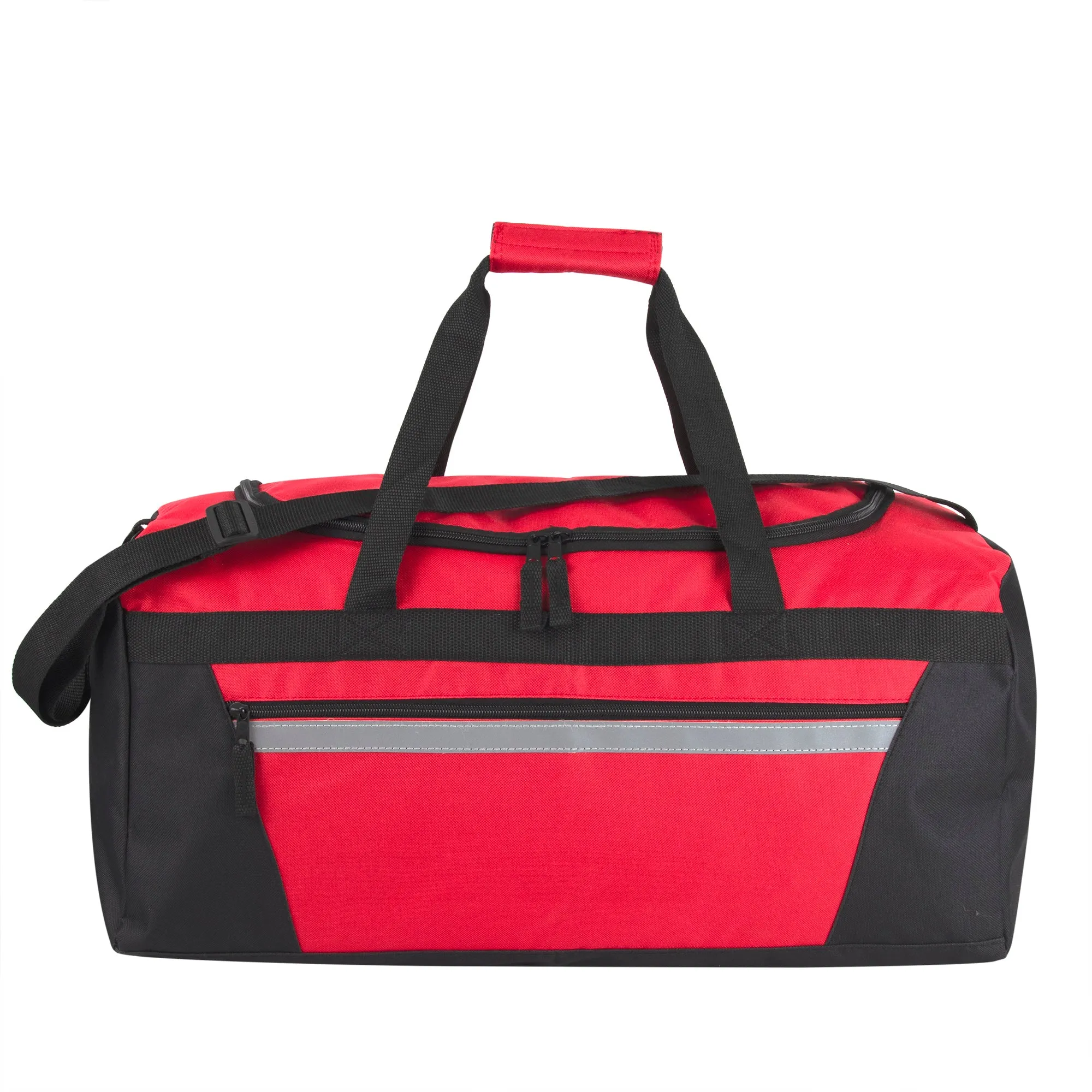 56cm Duffel Bag Large 43L Capacity -  Red