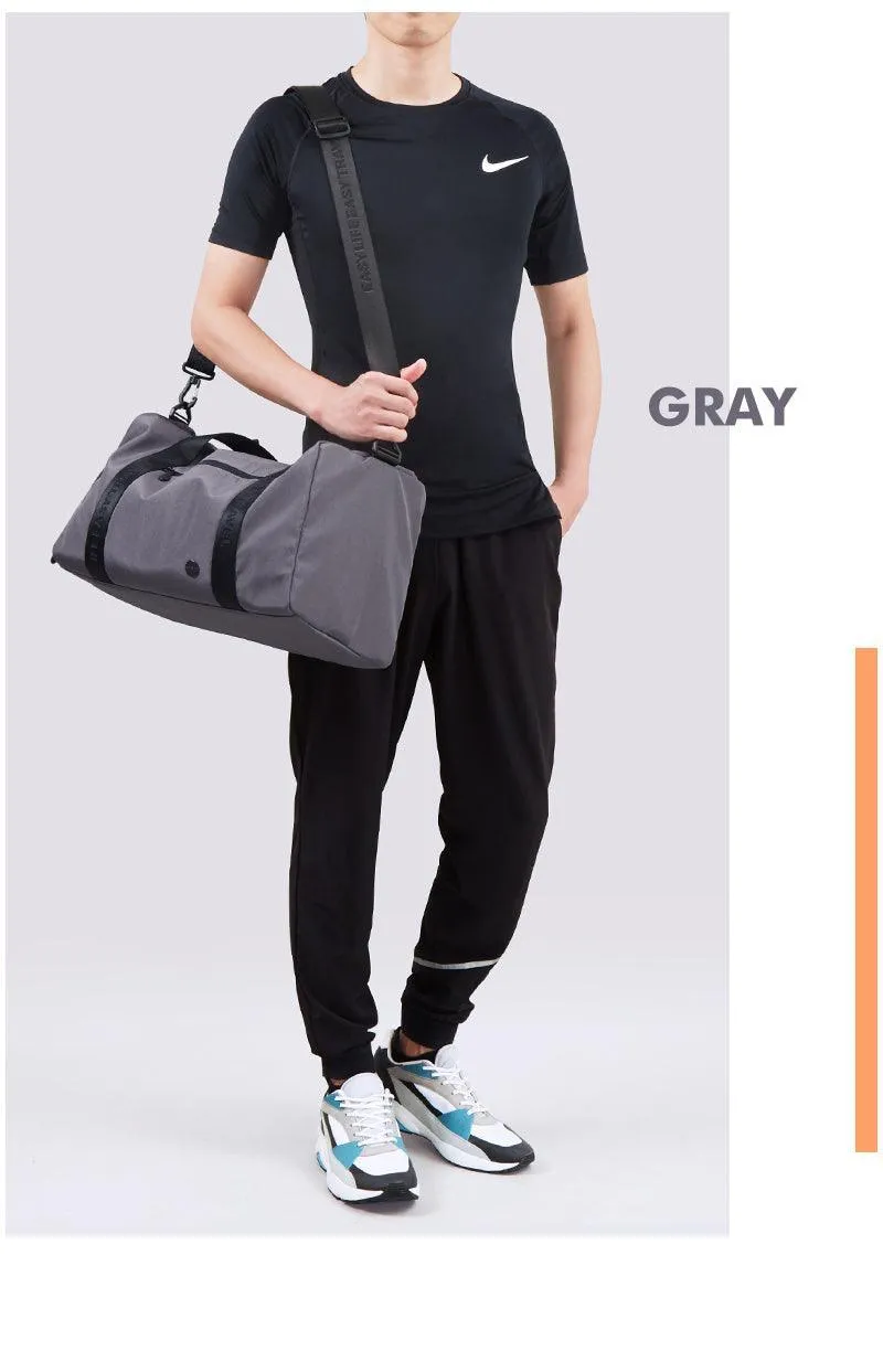 Adventure-Ready Gym Duffle Bag with Separate Shoe Storage - The Perfect Gear for Active Travelers