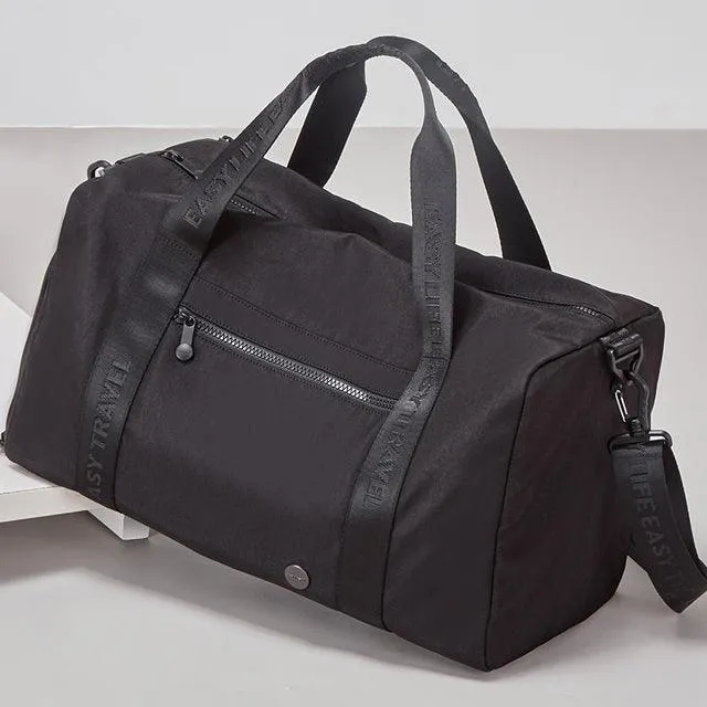 Adventure-Ready Gym Duffle Bag with Separate Shoe Storage - The Perfect Gear for Active Travelers