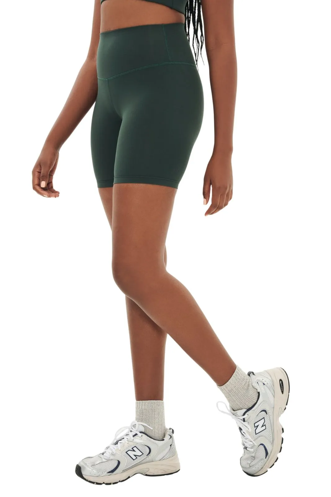 Airweight High Waist 6” Short, Military