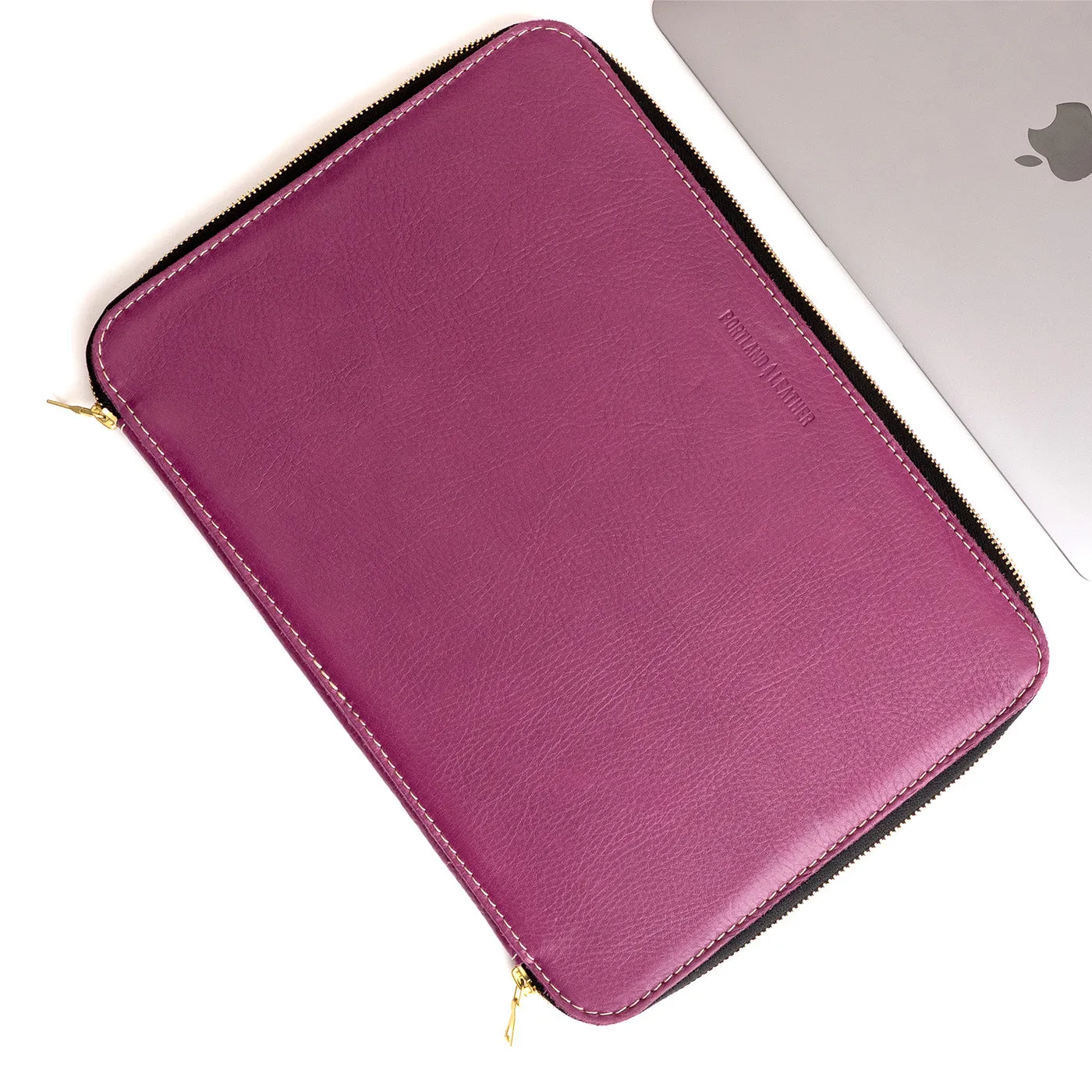 'Almost Perfect' Double Zip Macbook Case