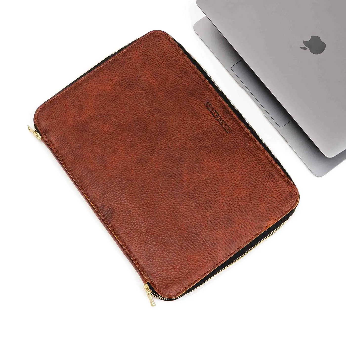 'Almost Perfect' Double Zip Macbook Case