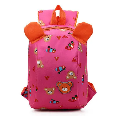 Anti lost backpack for kids Children Backpack aminals Kindergarten School bags for 1-3 years boys girls Bear Toddler backpack