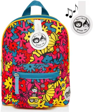 Babymel Mini Kid Backpack   Safety Harness - Floral Brights