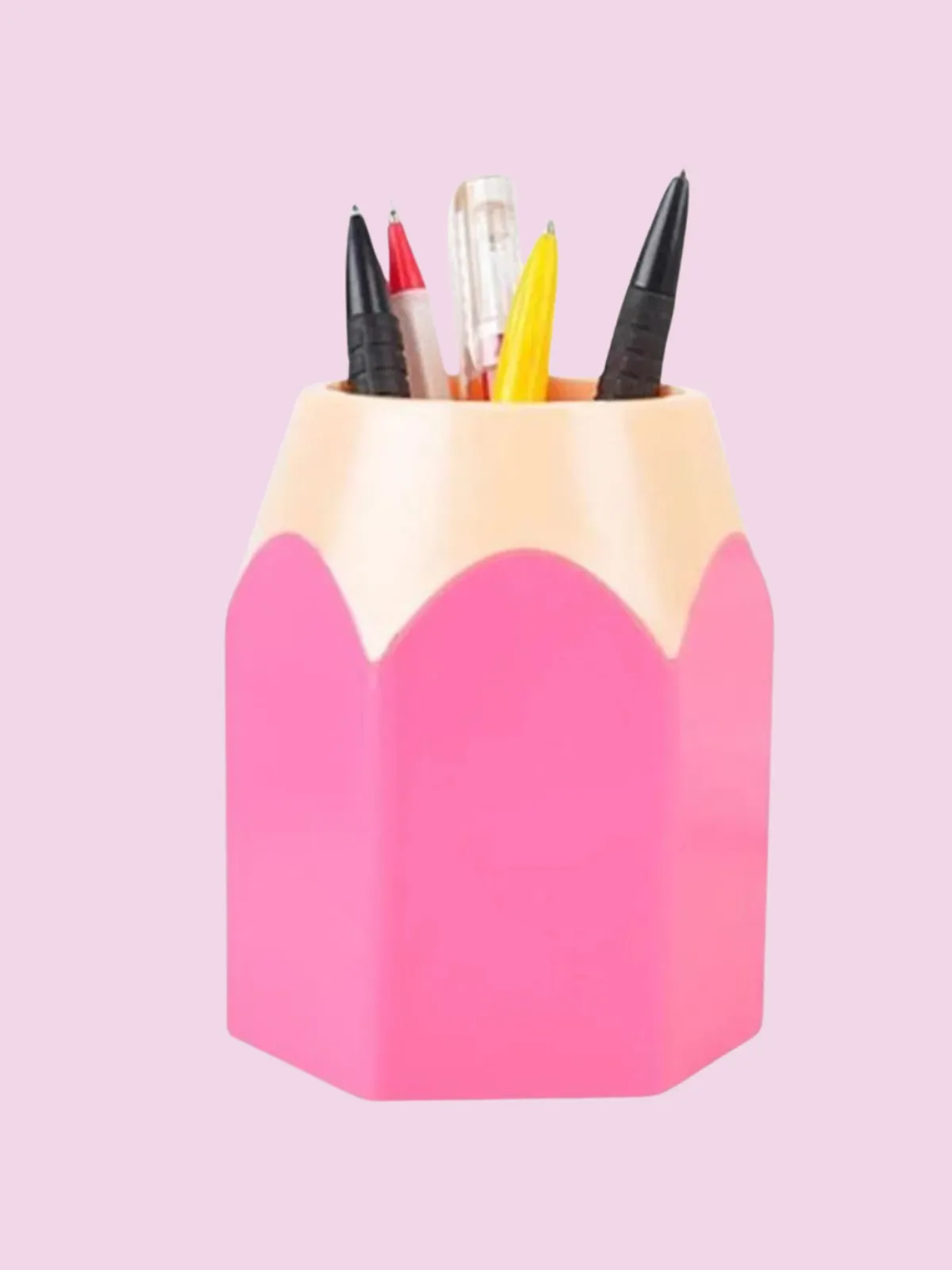 Back To School Colorful Pencil Shaped Pen Holders