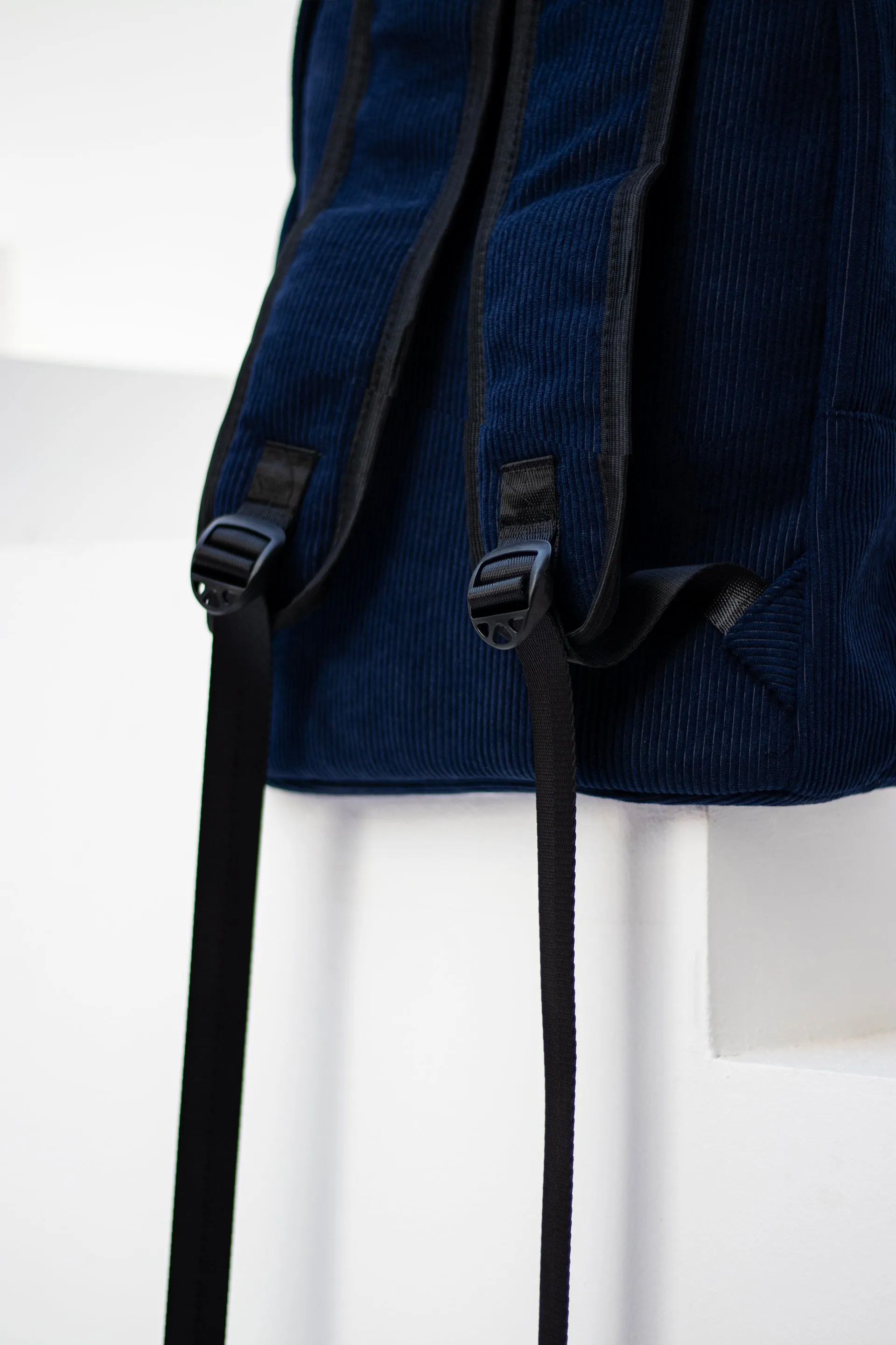 Blue Velvet Backpack