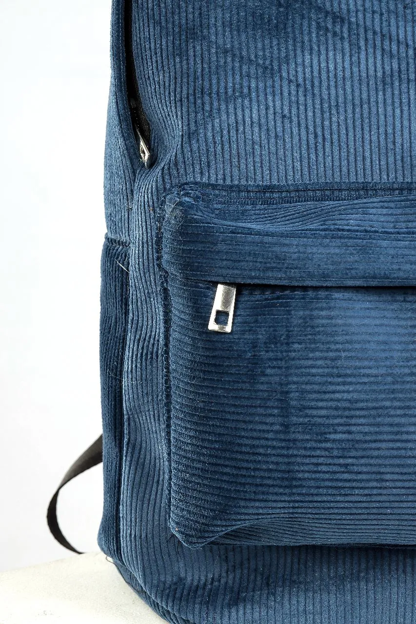 Blue Velvet Backpack