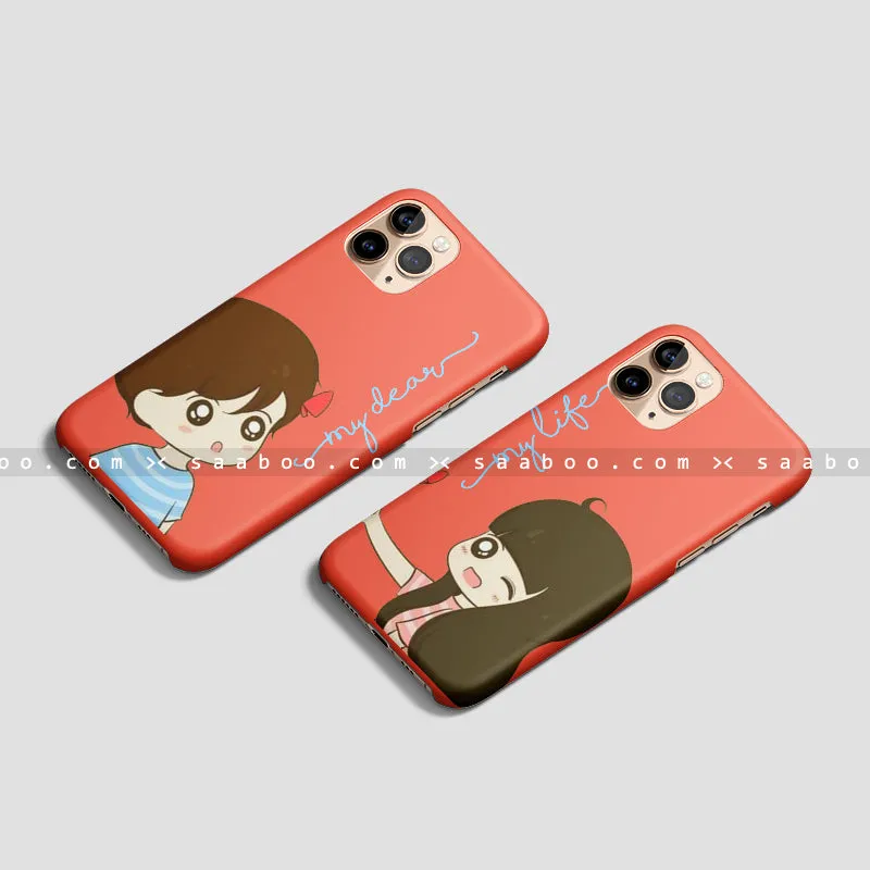 Boy and Girl Cute couple case