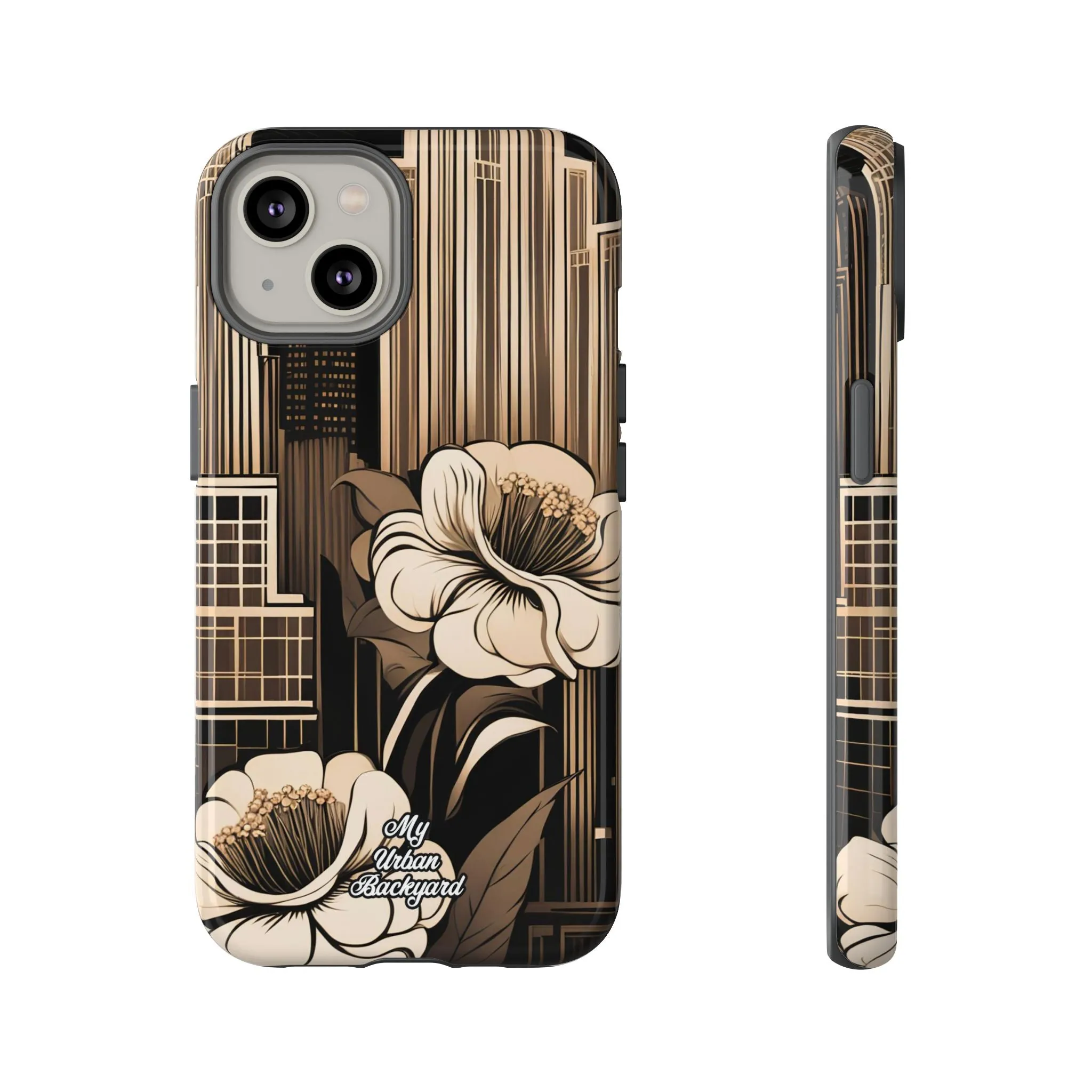 City Flowers, Cell Phone Case - Apple iPhone, Samsung Galaxy or Google Pixel