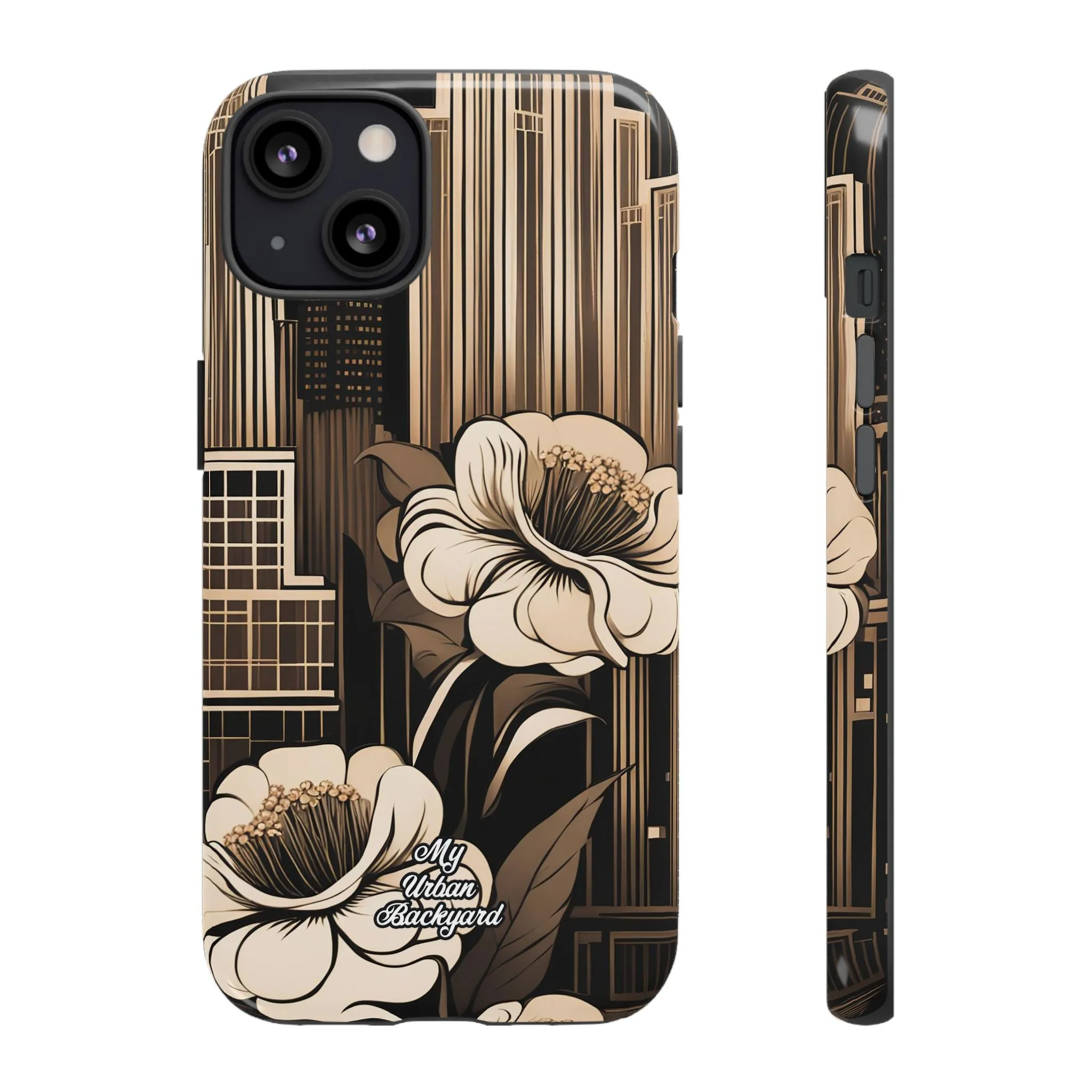 City Flowers, Cell Phone Case - Apple iPhone, Samsung Galaxy or Google Pixel