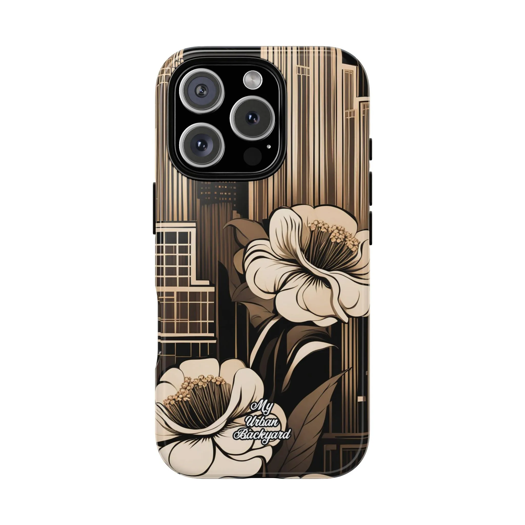 City Flowers, Cell Phone Case - Apple iPhone, Samsung Galaxy or Google Pixel