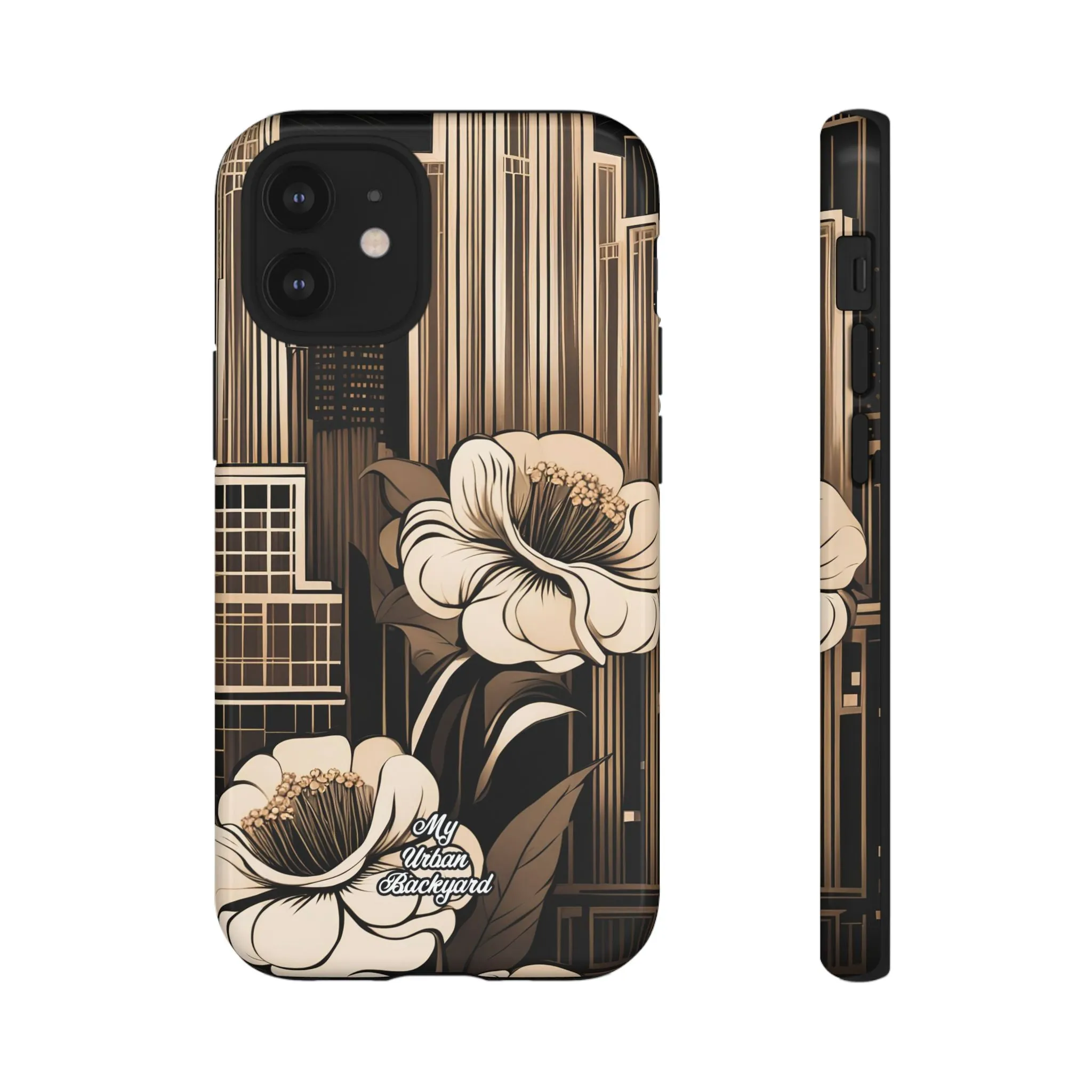 City Flowers, Cell Phone Case - Apple iPhone, Samsung Galaxy or Google Pixel