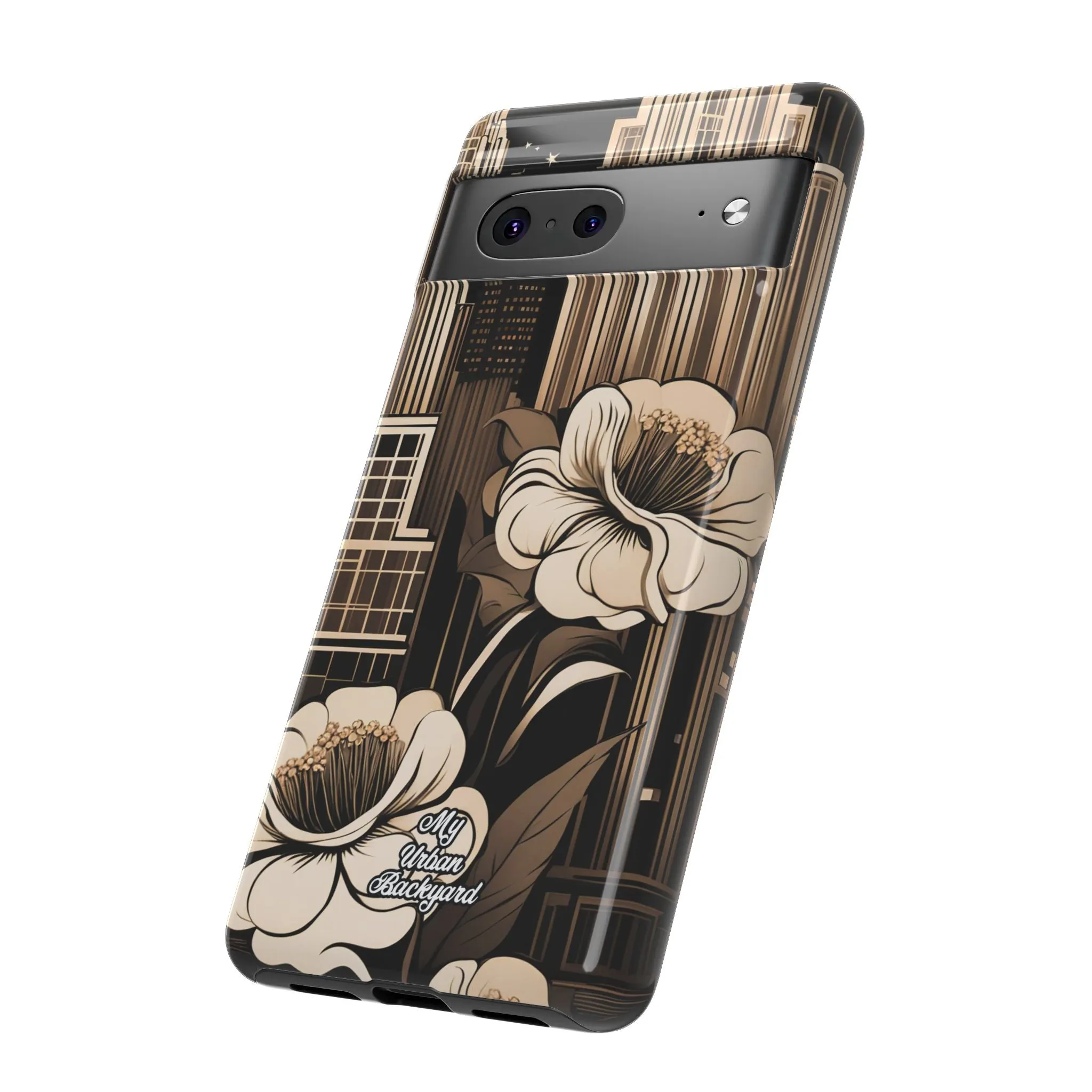 City Flowers, Cell Phone Case - Apple iPhone, Samsung Galaxy or Google Pixel