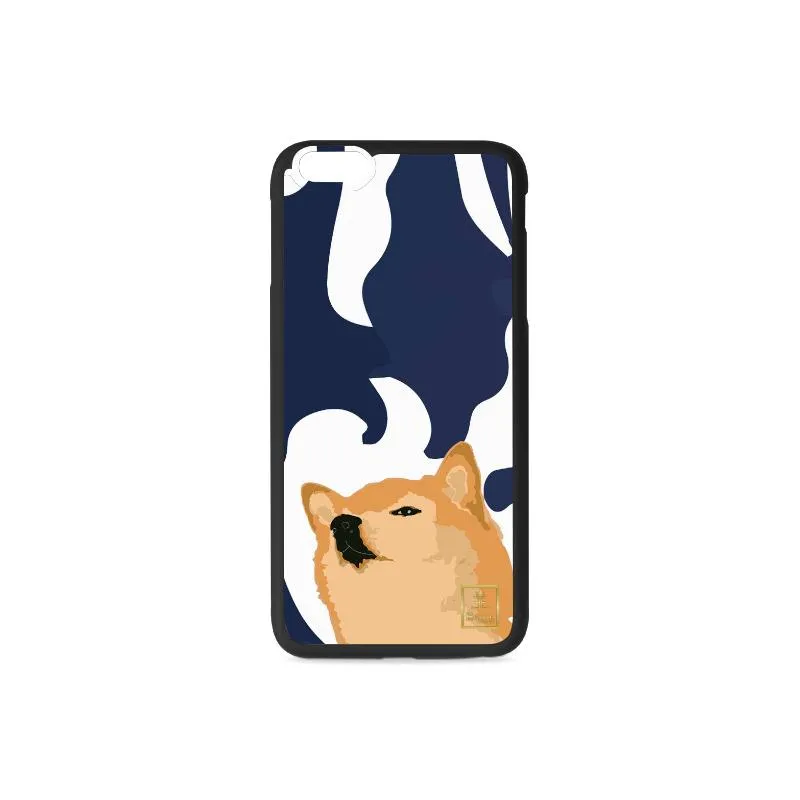 Confucius Shibe - Midnight Blue Phone Cases