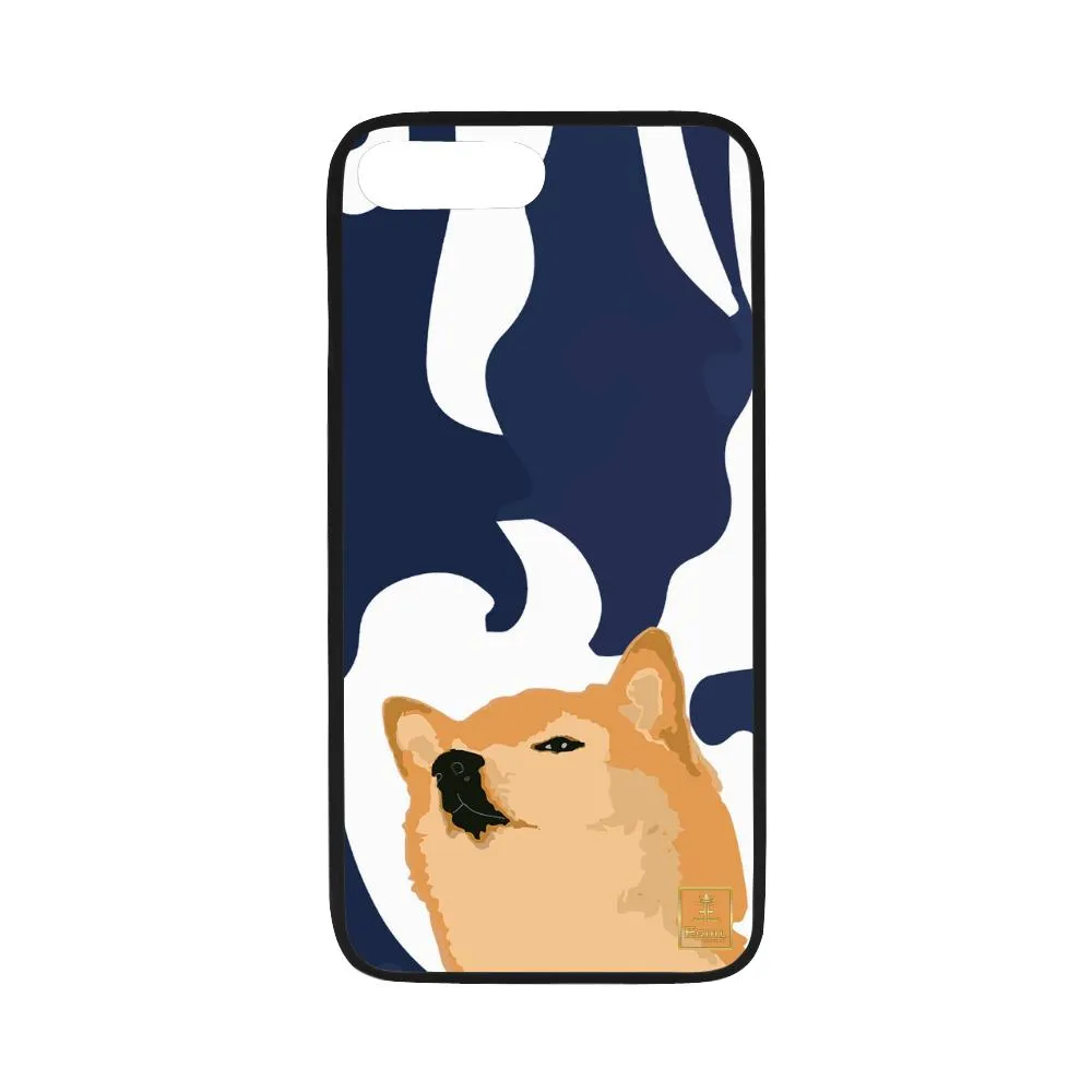 Confucius Shibe - Midnight Blue Phone Cases