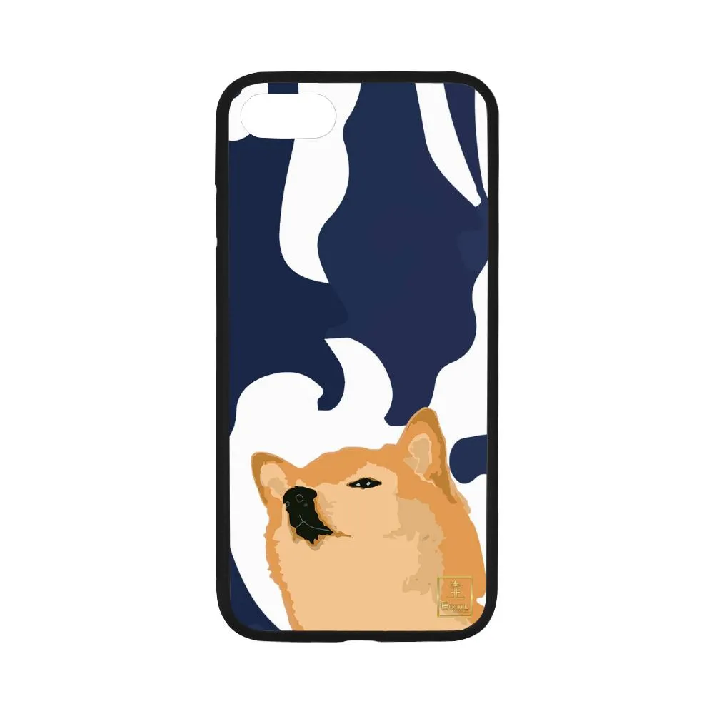 Confucius Shibe - Midnight Blue Phone Cases