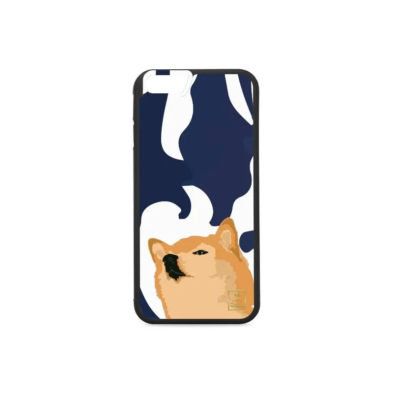 Confucius Shibe - Midnight Blue Phone Cases