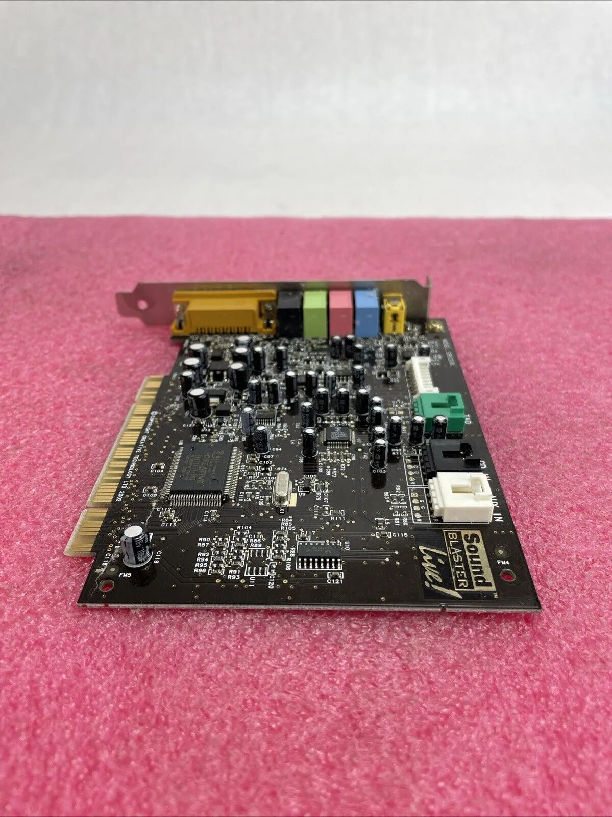 Creative Labs Sound Blaster Live! SB0200 PCI Audio Card