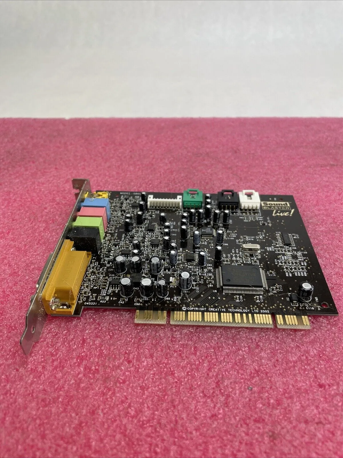 Creative Labs Sound Blaster Live! SB0200 PCI Audio Card