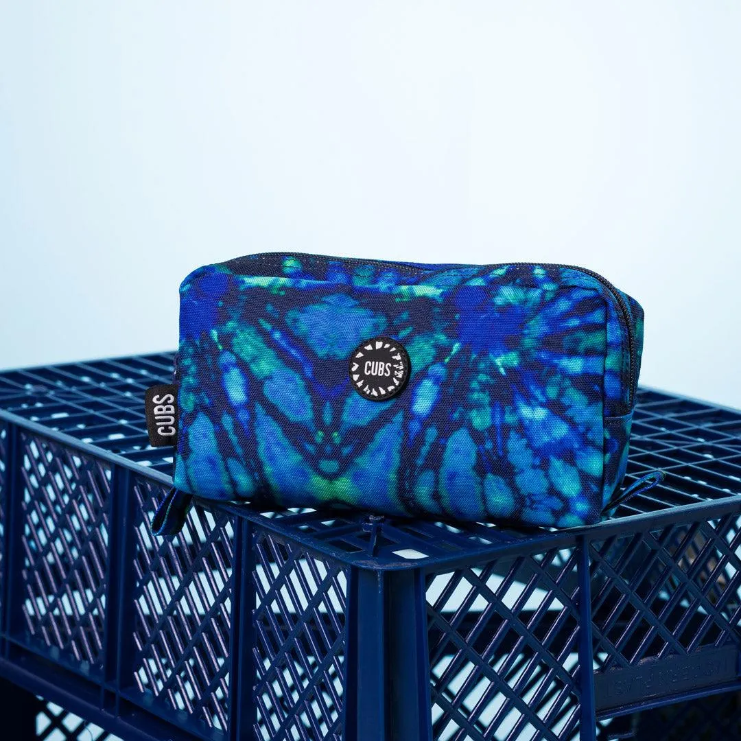 Cubs Deep Blue Tie Dye Pencil Case