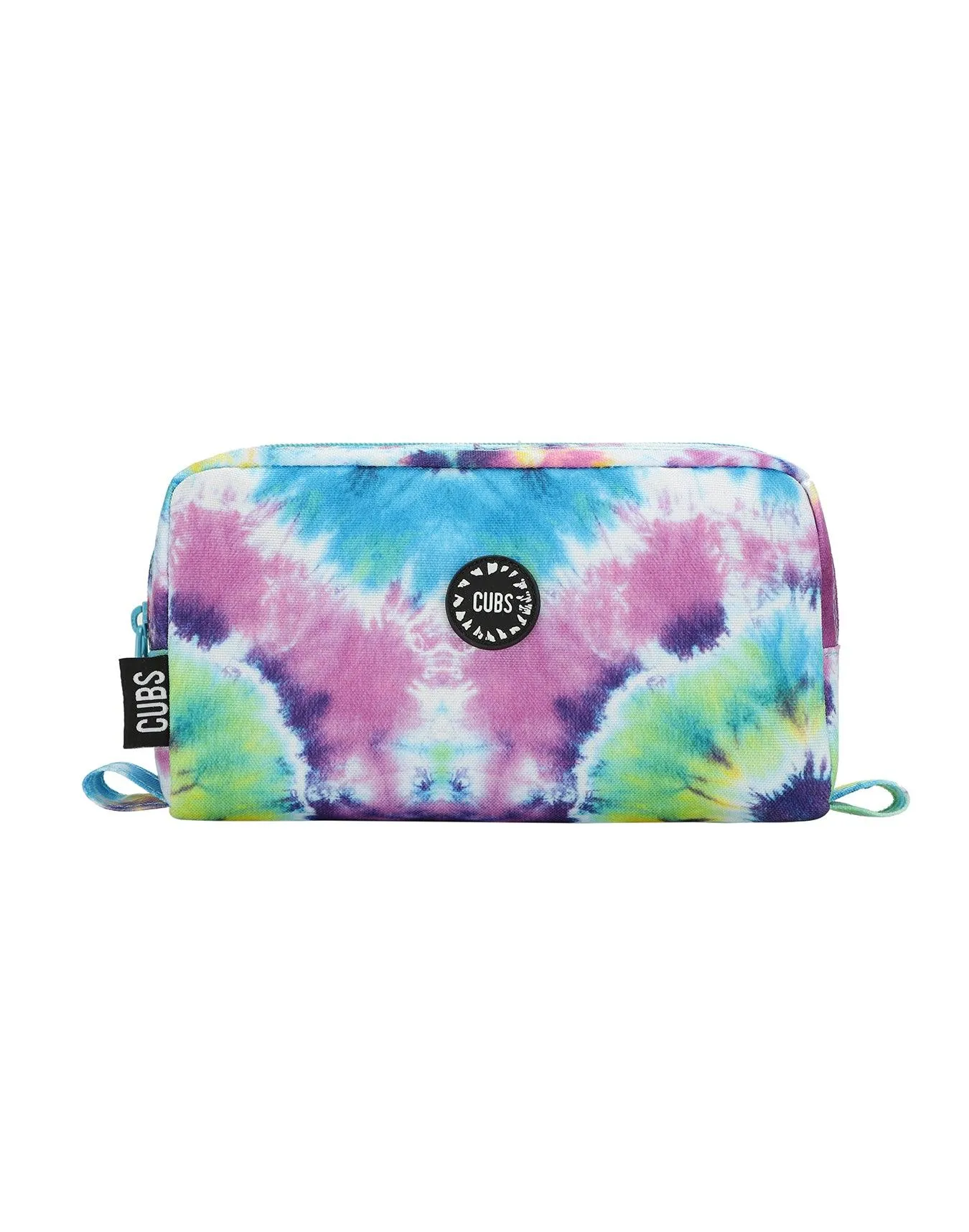 Cubs Tie Dye Purple And Turquoise Pencil Case