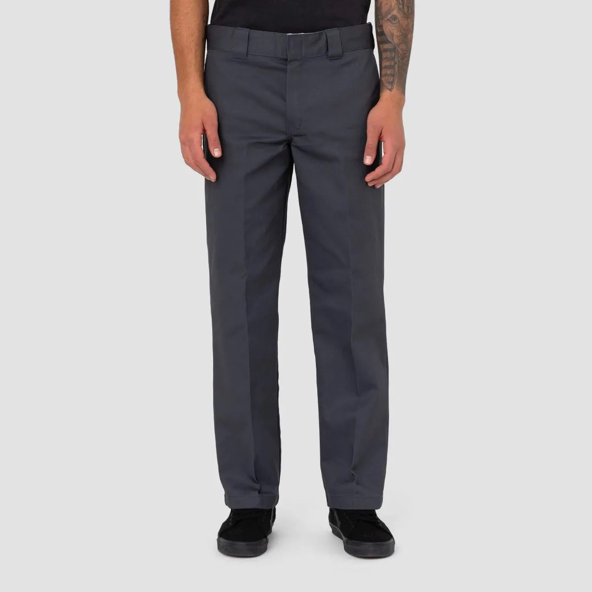 Dickies 873 Slim Straight Work Pants Recycled Charcoal Grey