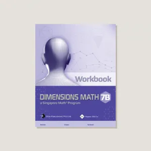 Dimensions Math Workbook 7B - Blemished