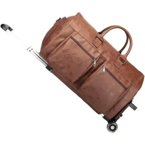 Duffle Bag With Wheels And Shoes Compartment