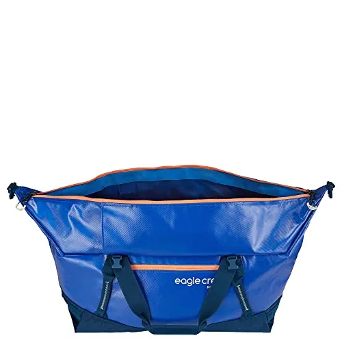 Eagle Creek Migrate Duffel 90L Travel Bag, Durable Water-Resistant, Mesa Blue