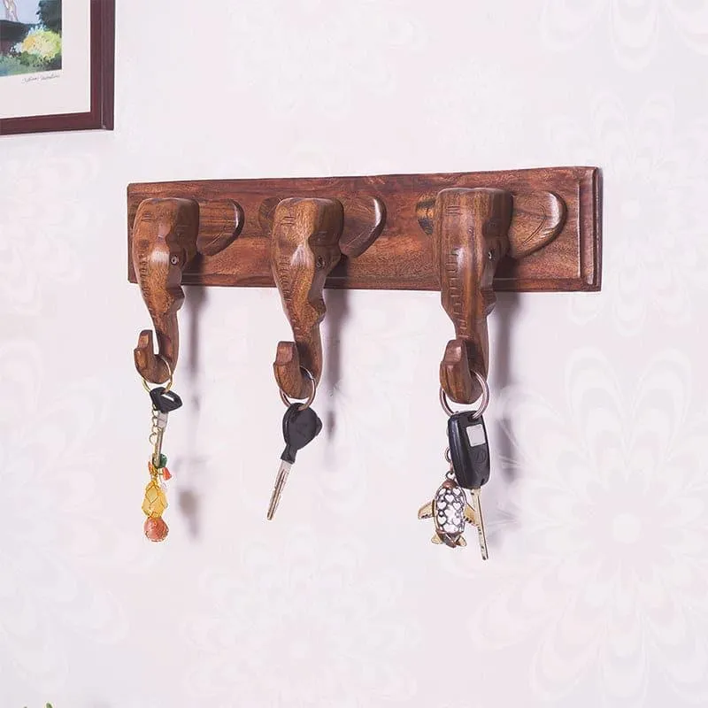 Elephant Trunk Key Holder