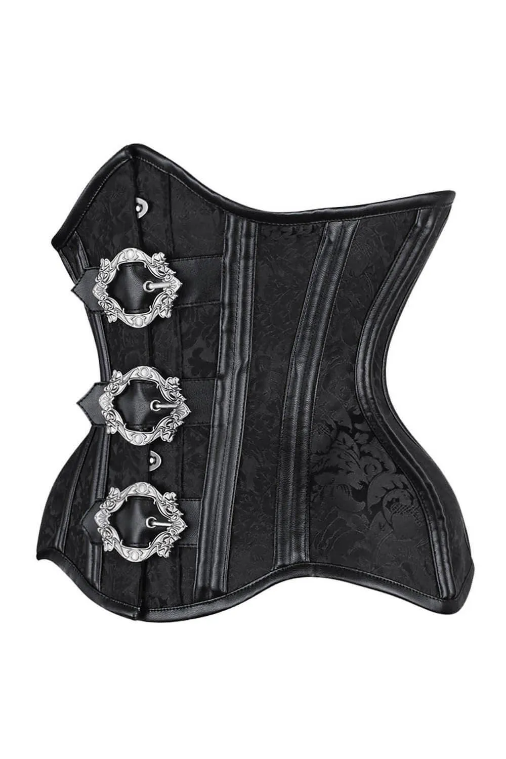 Funanya Black Gothic Curvy Waist Training Corset