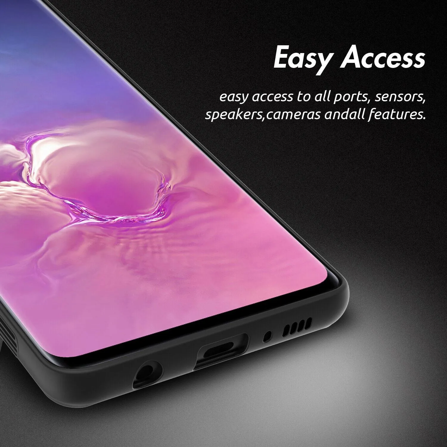 Galaxy S10 Plus Special Edition Silicone Soft Edge Case