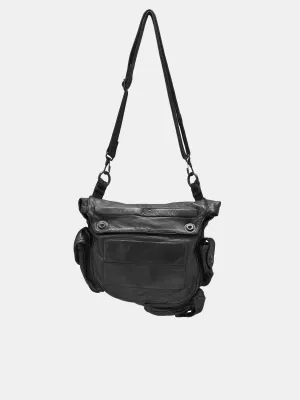 Gas Mask Shoulder Bag (839BGU1-BLACK)