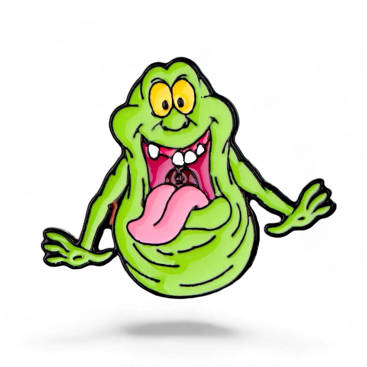 Ghost Busters Slimer Green Ghost Enamel Pin Brooch