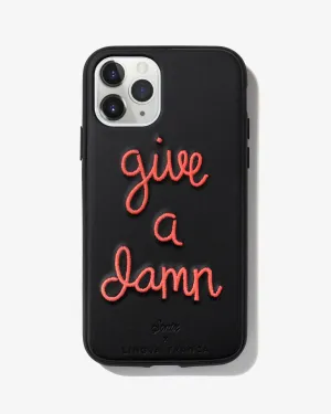 Give A Damn (Pink), iPhone 11 Pro / XS / X