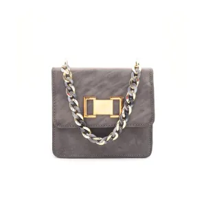 Grey Formal Shoulder Bag P54307