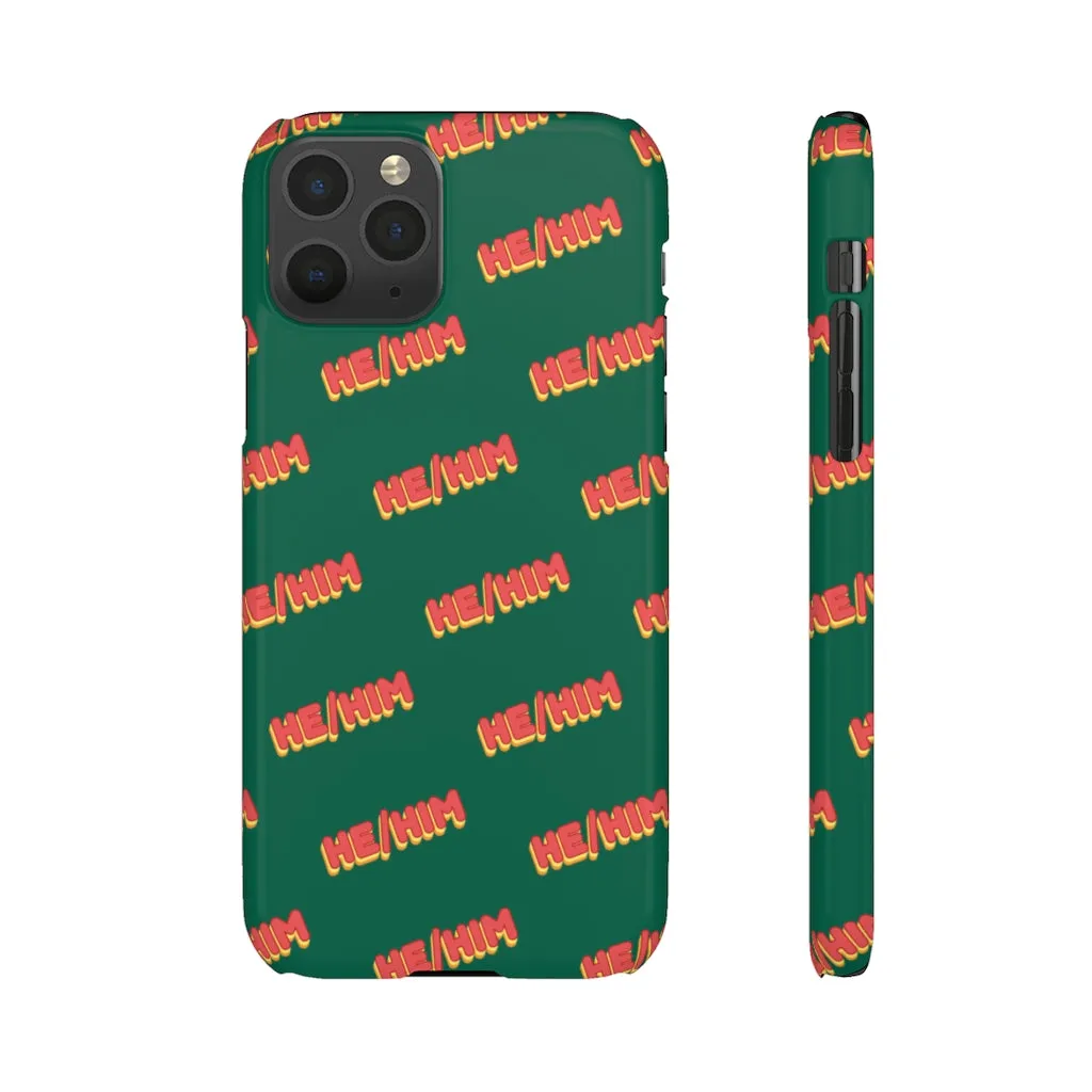 He/Him Phone Case For Apple & Samsung