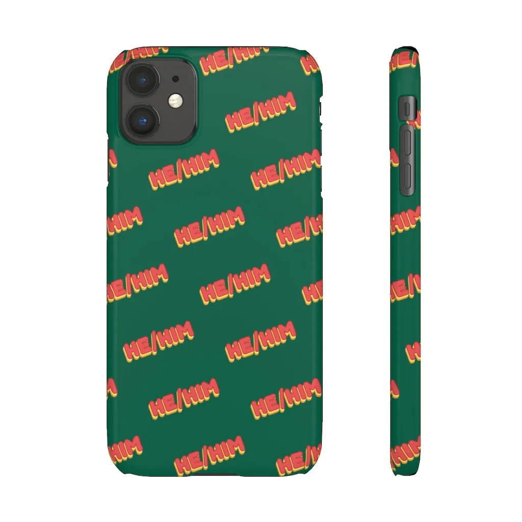 He/Him Phone Case For Apple & Samsung