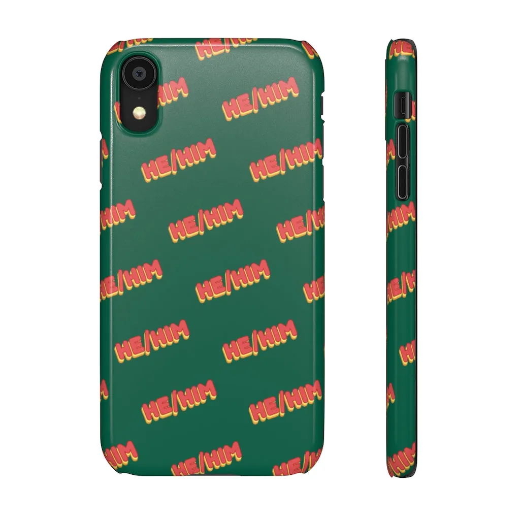 He/Him Phone Case For Apple & Samsung