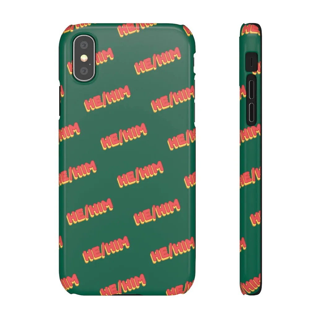 He/Him Phone Case For Apple & Samsung