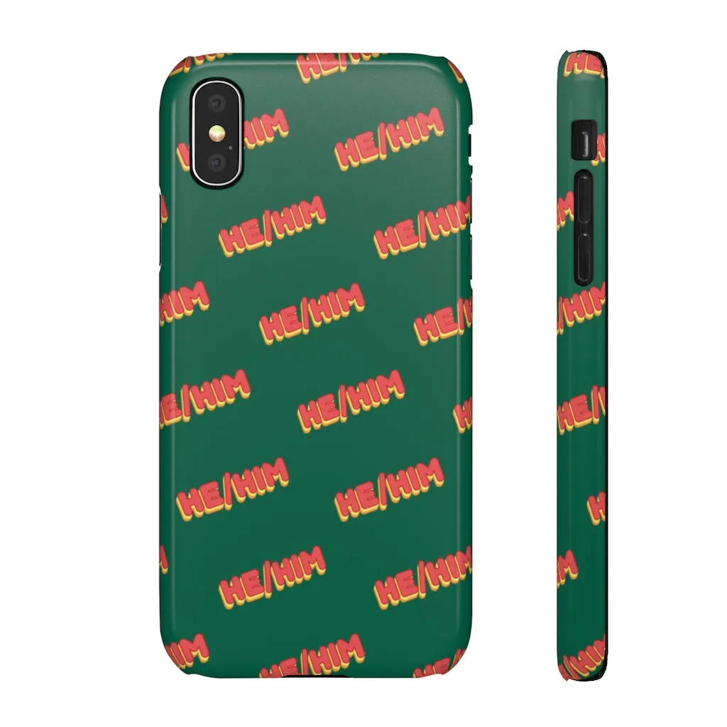 He/Him Phone Case For Apple & Samsung