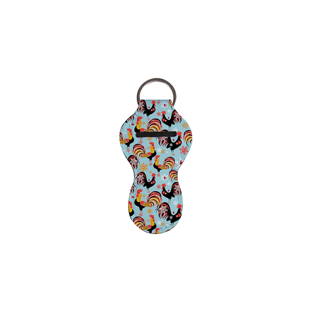 HPN SubliCraft Sublimation Neoprene Chapstick Holders Keychain