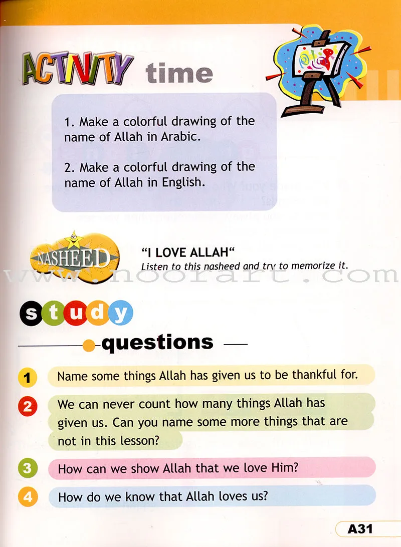 I Love Islam Textbook: Level 1 (International/Weekend Edition)