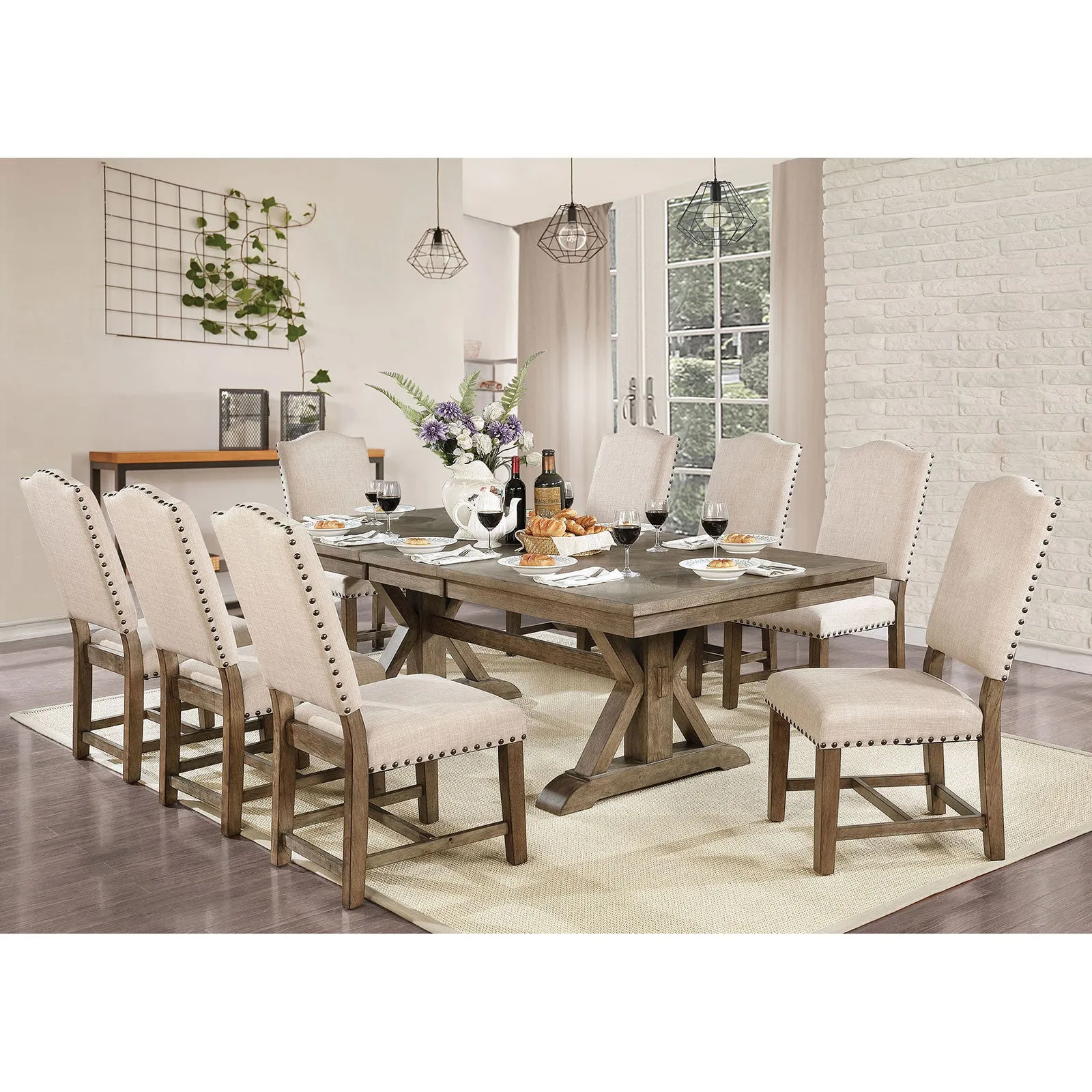 Julia Light Oak Dining Table