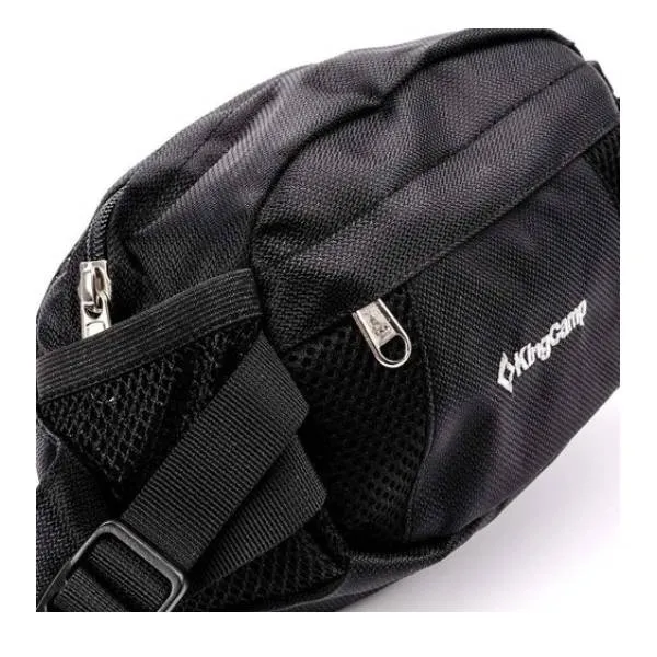 KingCamp Waist Bag Black Kb3283 Coral