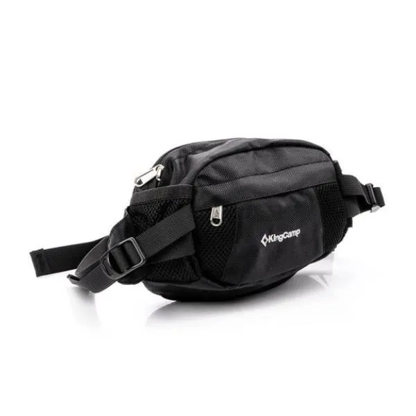 KingCamp Waist Bag Black Kb3283 Coral