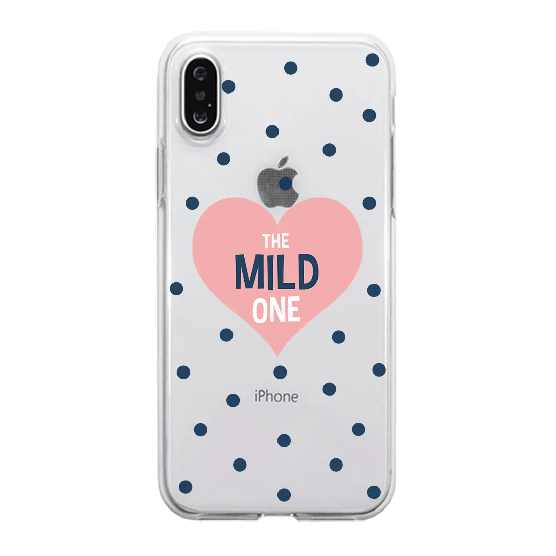 Mild Polka Dots Wilde Leopard BFF Matching Phone Covers Perfect