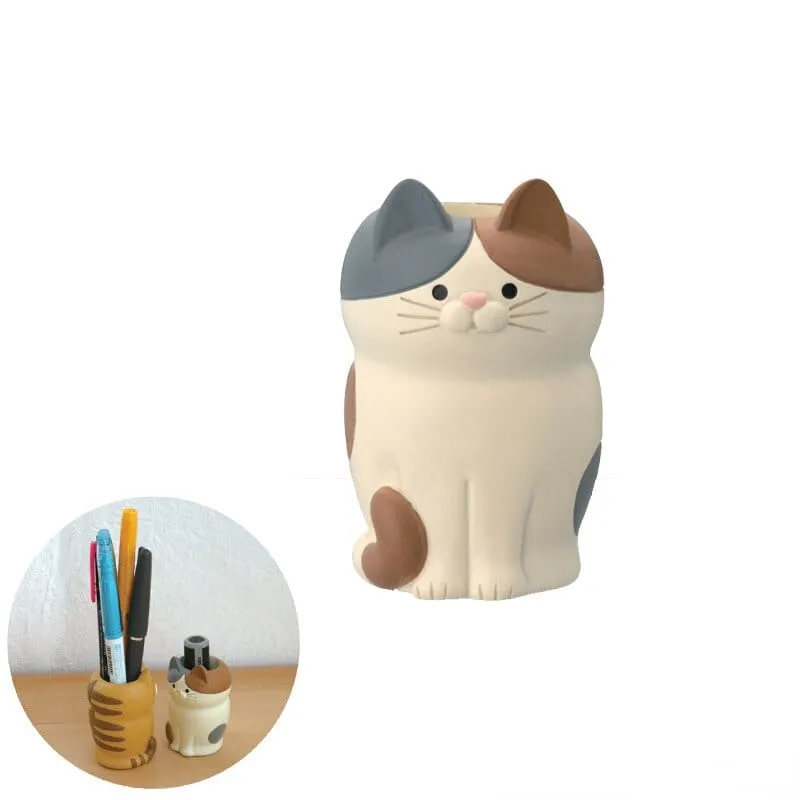 Office Organizer Cat Ornaments Holders