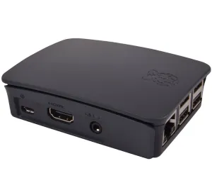 Official Case for Raspberry Pi 2, 3, 3B  , Black