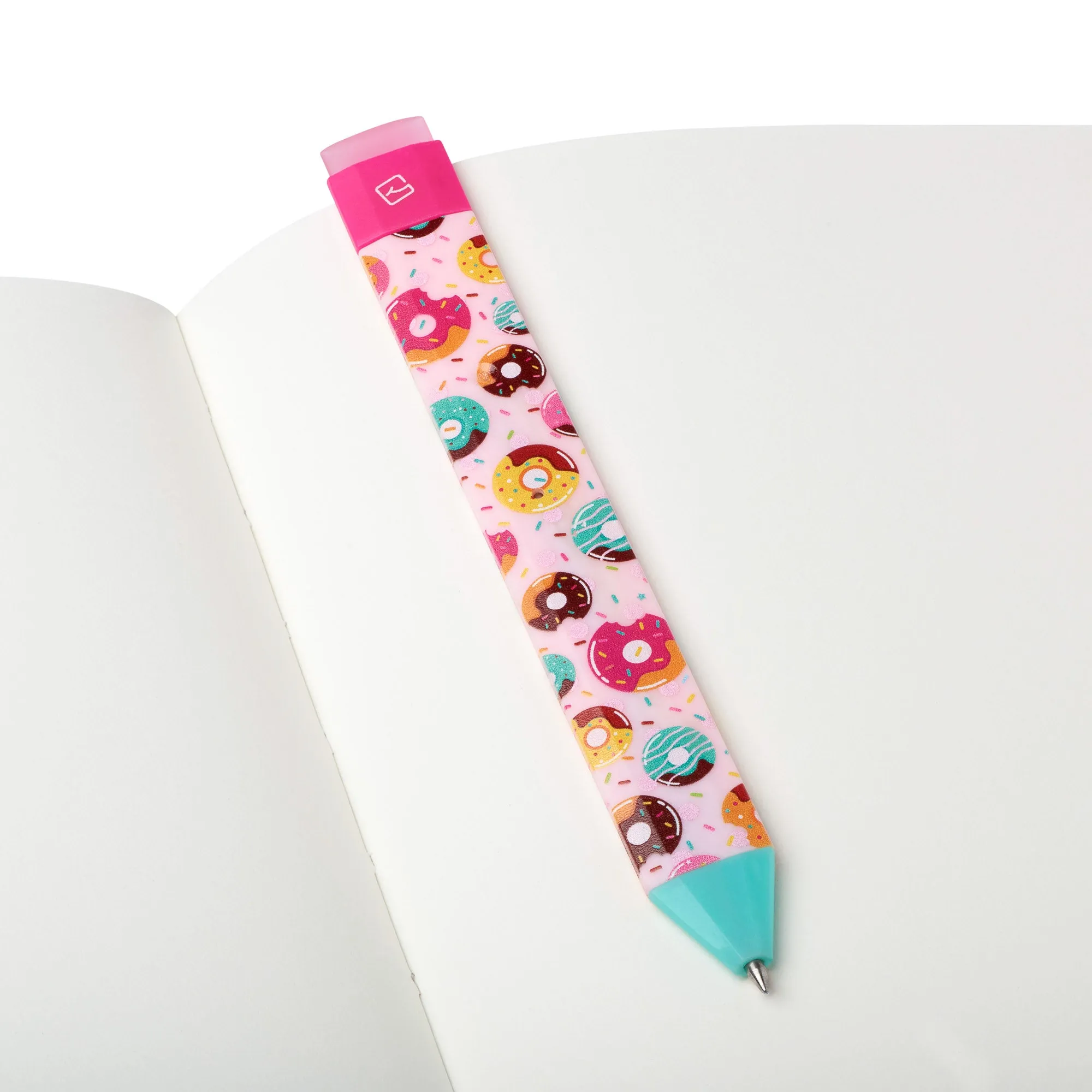 Pen Bookmark 3-in-1 with 2 Ink Refills (Doughnut)